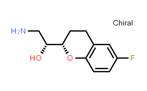 (2S,alphaR)-alpha-(Aminomethyl)-6-fluoro-3,4-dihydro-2H-1-benzopyran-2-methanol