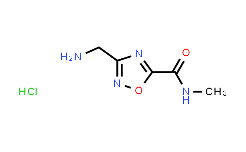 3-(Aminomethyl)-N-methyl-1,2,4-oxadiazole-5-carboxamide hydrochloride