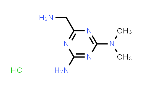 6-(Aminomethyl)-N,N-dimethyl-1,3,5-triazine-2,4-diamine hydrochloride