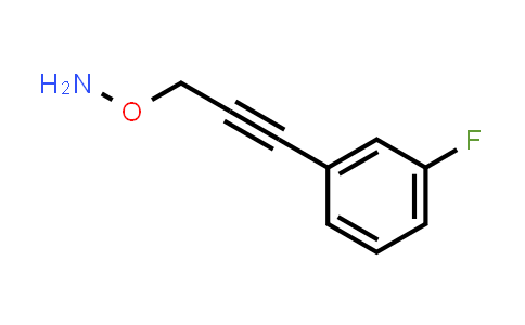 1-[3-(Aminooxy)-1-propyn-1-yl]-3-fluorobenzene