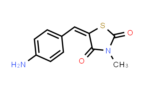 5-[(E)-(4-Aminophenyl)methylidene]-3-methyl-1,3-thiazolane-2,4-dione