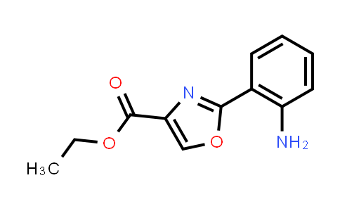 2-(2-Aminophenyl)oxazole-4-carboxylic acid ethyl ester