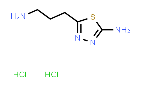 5-(3-Aminopropyl)-1,3,4-thiadiazol-2-amine dihydrochloride