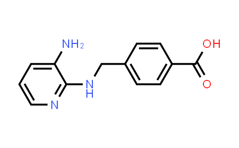 4-{[(3-Aminopyridin-2-yl)amino]methyl}benzoic acid