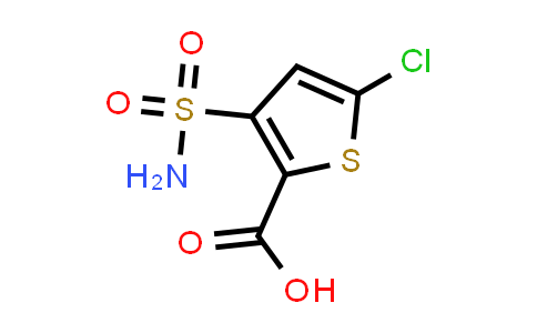 3-(Aminosulfonyl)-5-chlorothiophene-2-carboxylic acid