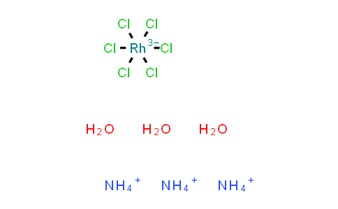 Ammonium hexachlororhodate(III) trihydrate
