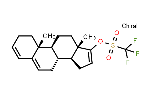 Androsta-3,5,16-trien-17-ol trifluoromethanesulfonate