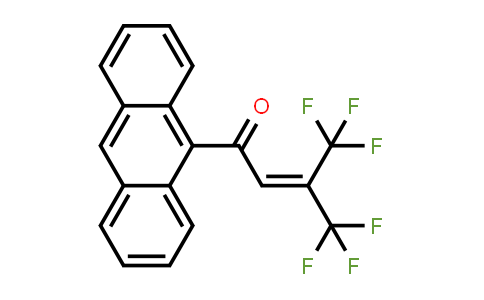 1-(9-Anthryl)-4,4,4-Trifluoro-3-Trifluoromethyl-2-Buten-1-One