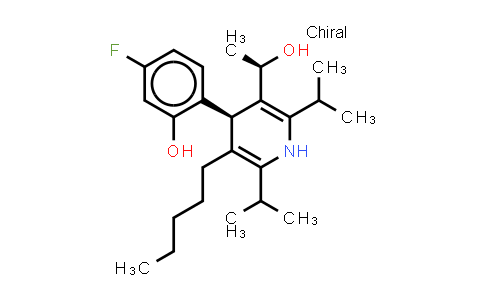 (aR,4R)-4-(4-Fluoro-2-Hydroxyphenyl)-alpha-Methyl-2,6-Bis(1-Methylethyl)-5-Pentyl-3-Pyridinemethanol
