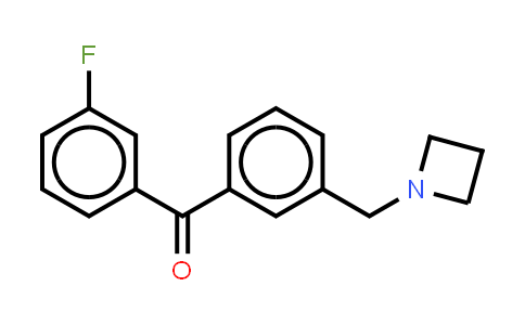 [3-(1-Azetidinylmethyl)phenyl](3-fluorophenyl)methanone