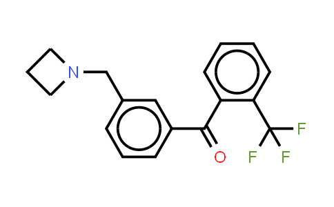 [3-(1-Azetidinylmethyl)phenyl][2-(trifluoromethyl)phenyl]methanone