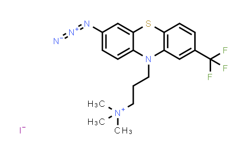3-[7-Azido-2-(trifluoromethyl)-10H-phenothiazin-10-yl]-N,N,N-trimethyl-1-propanaminium iodide