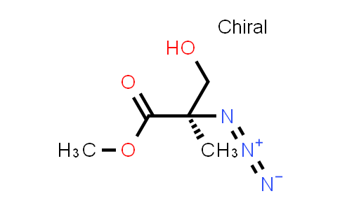 (2R)-2-Azido-3-hydroxy-2-methyl-propanoic acid methyl ester