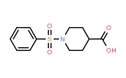1-Benzenesulfonyl-piperidine-4-carboxylic acid