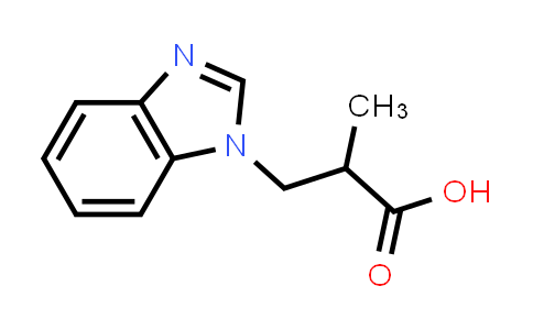 3-(1H-Benzimidazol-1-yl)-2-methylpropanoic acid