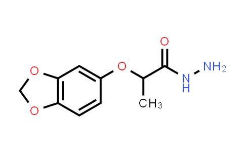 2-(1,3-Benzodioxol-5-yloxy)propanohydrazide