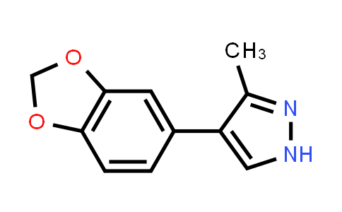 4-(1,3-Benzodioxol-5-yl)-3-methyl-1H-pyrazole