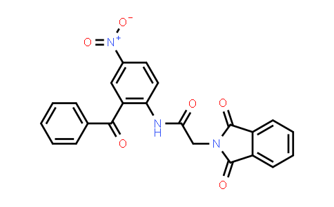 N-(2-Benzoyl-4-nitrophenyl)-1,3-dihydro-1,3-dioxo-2H-isoindole-2-acetamide