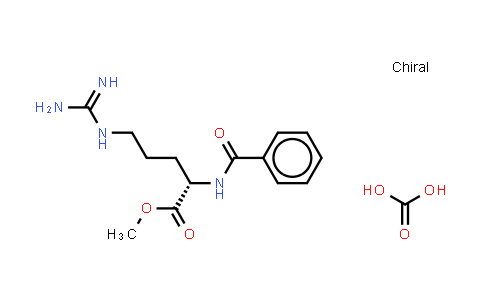 N-alpha-Benzoyl-L-arginine methyl ester carbonate
