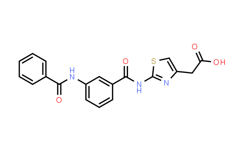 (2-{[3-(Benzoylamino)benzoyl]amino}-1,3-thiazol-4-yl)acetic acid