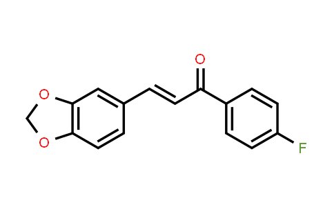 3-Benzo[1,3]Dioxol-5-Yl-1-(4-Fluorophenyl)Prop-2-En-1-One