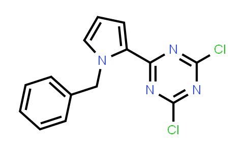 2-(1-Benzyl-1H-pyrrol-2-yl)-4,6-dichloro-1,3,5-triazine