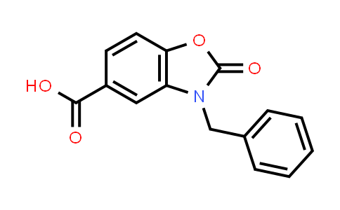 3-Benzyl-2-oxo-2,3-dihydro-1,3-benzoxazole-5-carboxylic acid