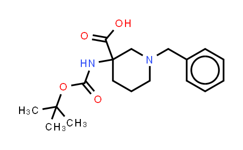 1-苄基-3-叔丁氧羰基氨基哌啶-3-甲酸