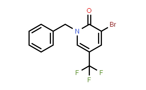 1-Benzyl-3-broMo-5-(trifluoroMethyl)pyridin-2(1H)-one