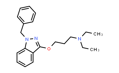 1-Benzyl-3-[3-(diethylamino)propoxy]-1H-indazole