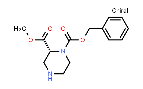 (R)-1-Benzyl 2-methyl piperazine-1,2-dicarboxylate