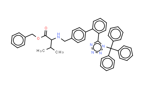 Benzyl N-[(2'-(trityltetrazol-5-yl-1,1'-biphenyl-4-yl]-methyl-2-amino-3-methylbutanoate