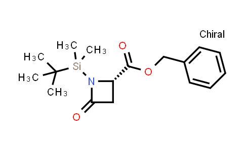 Benzyl (S)-1-(tert-butyldimethylsilyl)-4-oxoazetidine-2-carboxylate