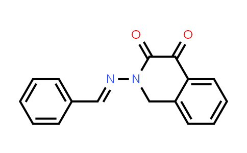 (E)-2-(benzylideneamino)-1,2-dihydroisoQuinoline-3,4-dione