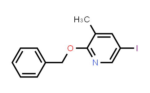 2-Benzyloxy-5-iodo-3-methylpyridine