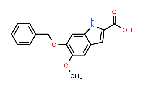 6-Benzyloxy-5-methoxyindole-2-carboxylic acid