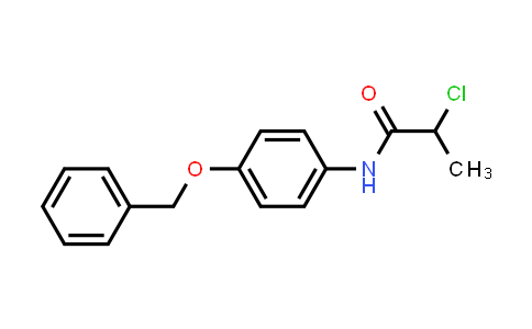 N-(4-Benzyloxyphenyl)-2-chloropropanamide