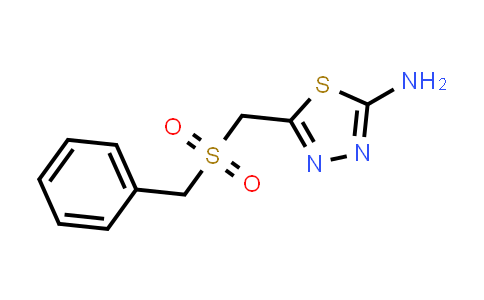 5-[(Benzylsulfonyl)methyl]-1,3,4-thiadiazol-2-amine