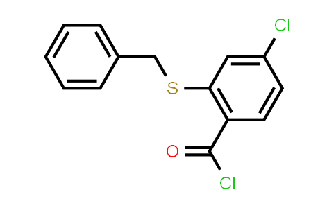 2-(Benzylthio)-4-chlorobenzoic acid chloride