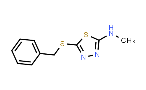 5-(Benzylthio)-N-methyl-1,3,4-thiadiazol-2-amine