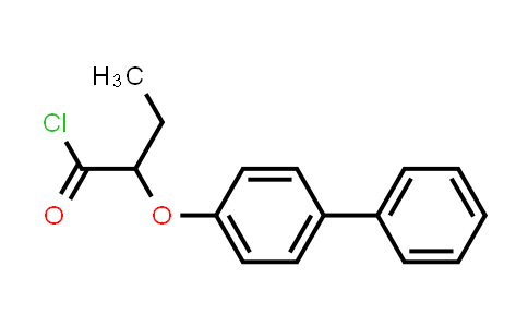2-(Biphenyl-4-yloxy)butanoyl chloride