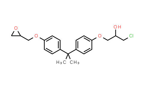Bisphenol A (3-chloro-2-hydroxypropyl) glycidyl ether
