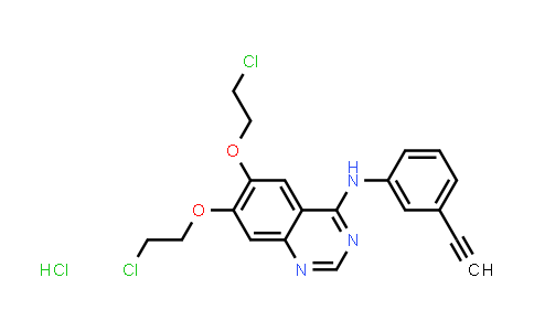 6,7-Bis(2-chloroethoxy)-N-(3-ethynylphenyl)-4-quinazolinamine hydrochloride