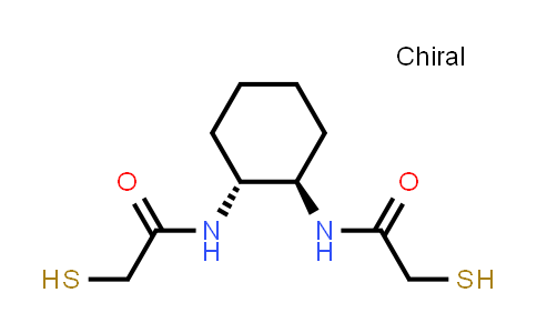 (+/-)-trans-1,2-Bis(2-mercaptoacetamido)cyclohexane