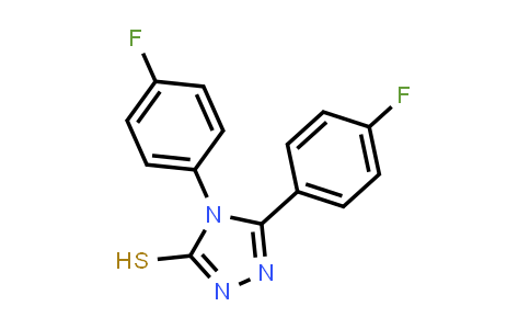 4,5-Bis(4-Fluorophenyl)-4H-1,2,4-Triazole-3-Thiol