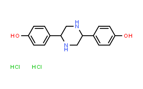 2,5-Bis(4-hydroxyphenyl)piperazine dihydrochloride