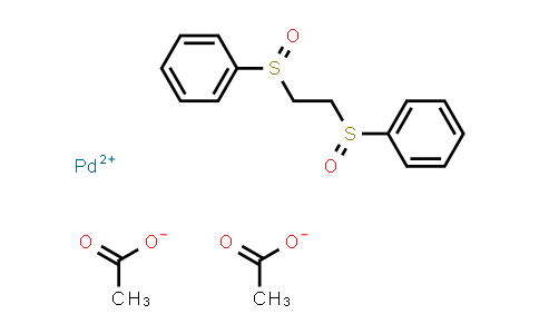 1,2-Bis(phenylsulfinyl)ethane Palladium(II) Diacetate