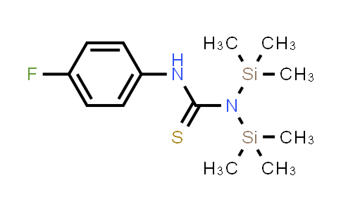 1,1-Bis(Trimethylsilyl)-3-(4-Fluorophenyl)-2-Thiourea