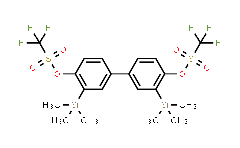 3,3'-Bis(trimethylsilyl)biphenyl-4,4'-diyl Bis(trifluoromethanesulfonate)