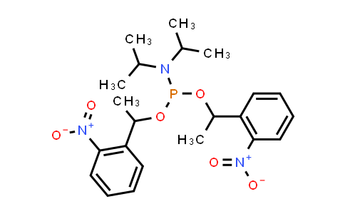Bis[1-(2-nitrophenyl)ethyl] N,N-diisopropylphosphoramidite